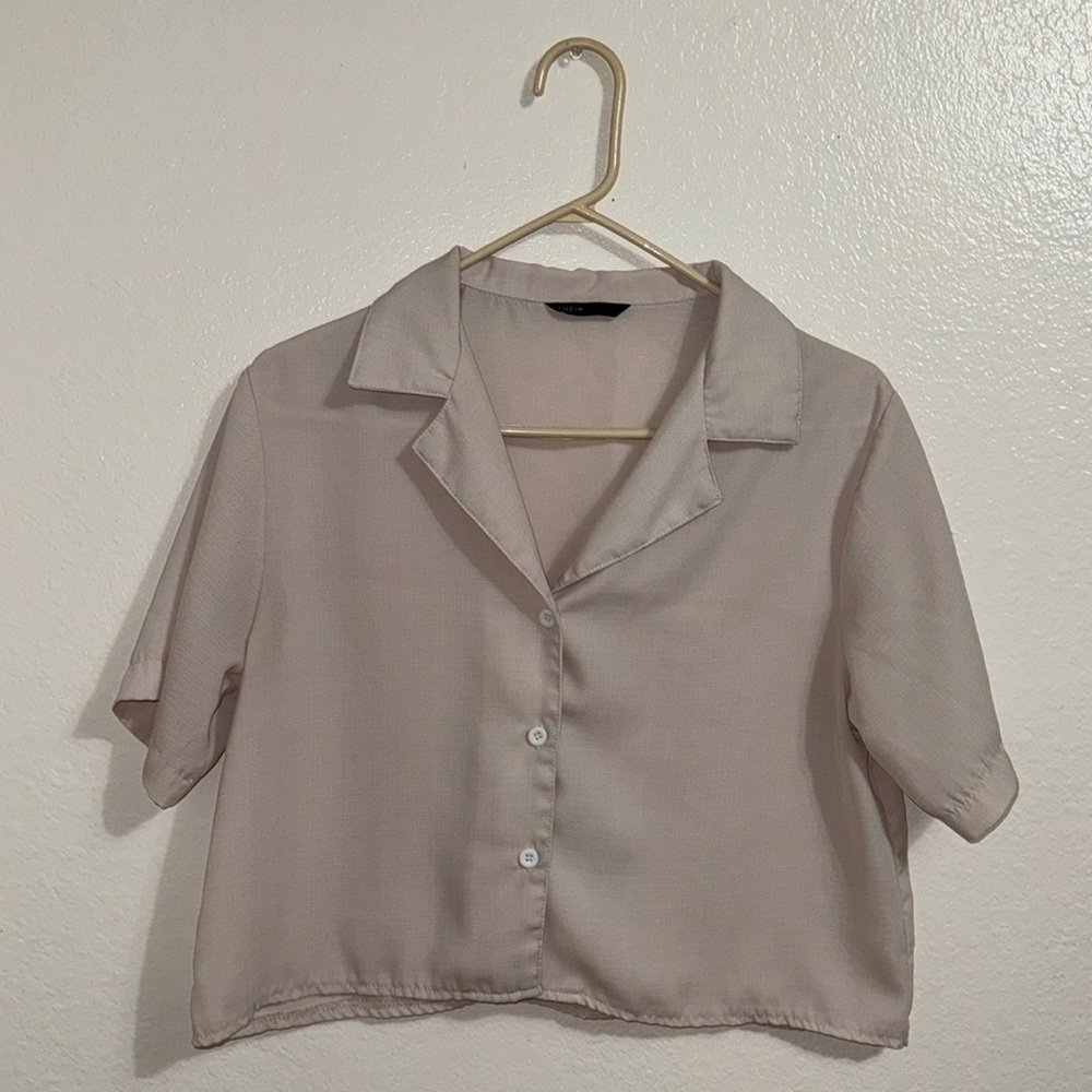 CREAM SHEIN TOP